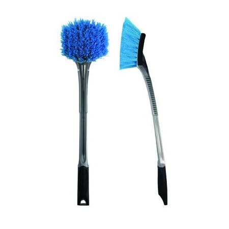 S.M. Arnold SCRUB 20" W/STF BLUE BRISTLES AR82-006